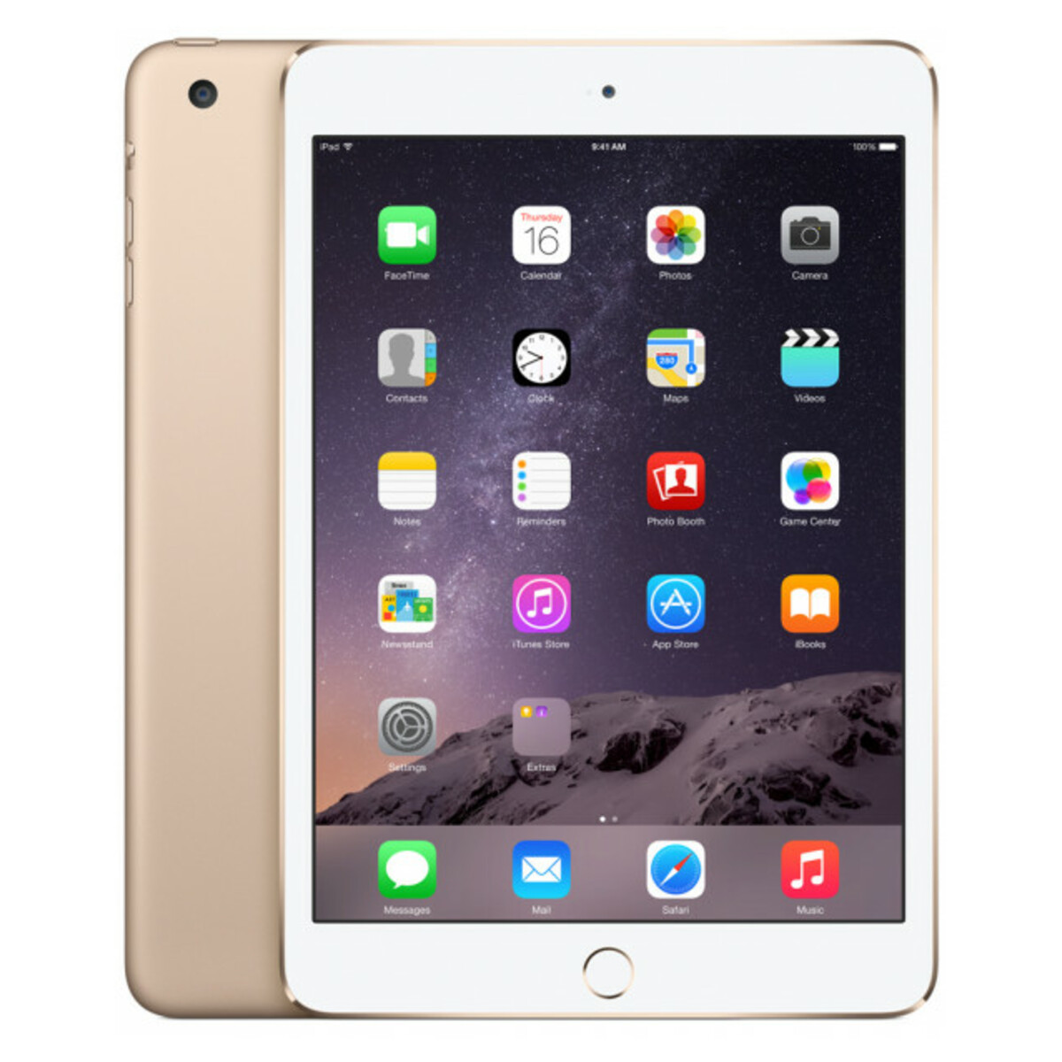 Планшет Apple iPad mini 4 16Gb Wi-Fi (Цвет: Gold)