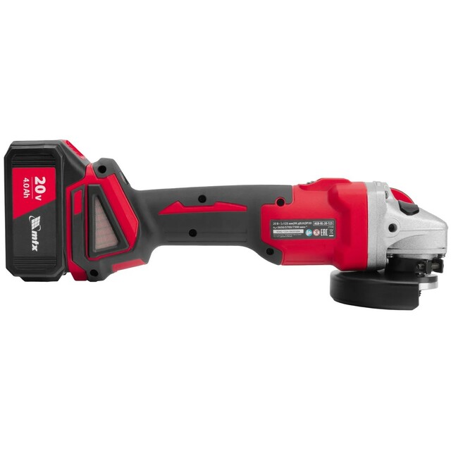 Углошлифовальная машина MTX AGB-BL-20-125 (Цвет: Red)