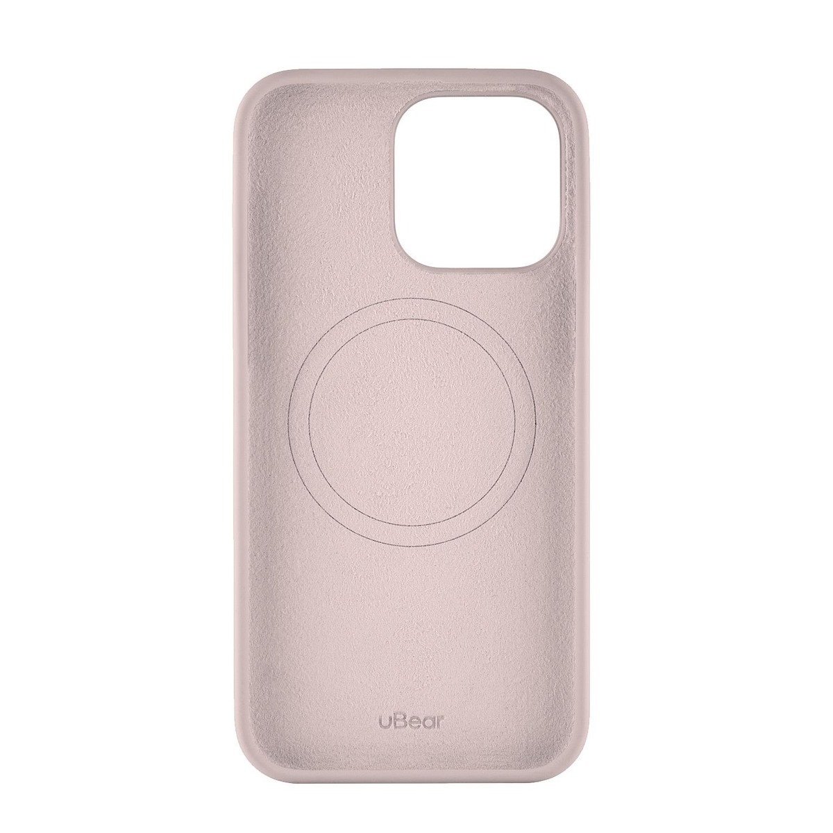 Чехол-накладка uBear Touch Mag Case для смартфона Apple iPhone 15 Pro Max (Цвет: Light Rose)