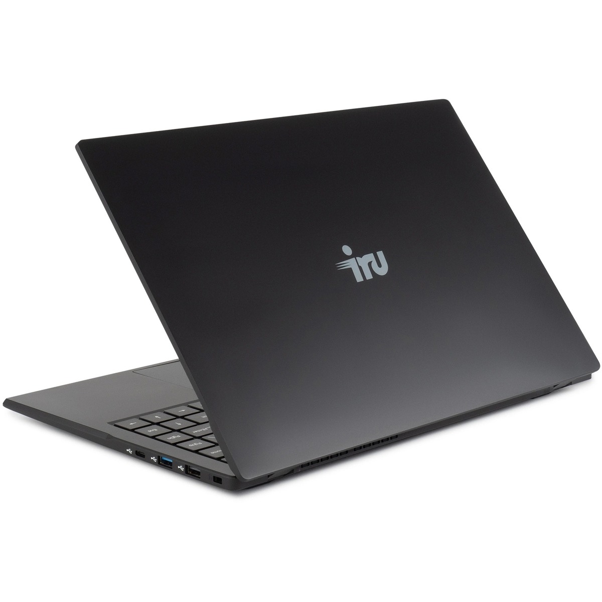 Ноутбук IRU Planio 14ING (N100 8Gb SSD512Gb Intel Iris Xe graphics 14 IPS FHD (1920x1080) Free DOS black 6000mAh)