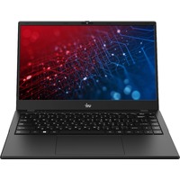 Ноутбук IRU Planio 14ING (N100 8Gb SSD512Gb Intel Iris Xe graphics 14 IPS FHD (1920x1080) Free DOS black 6000mAh)