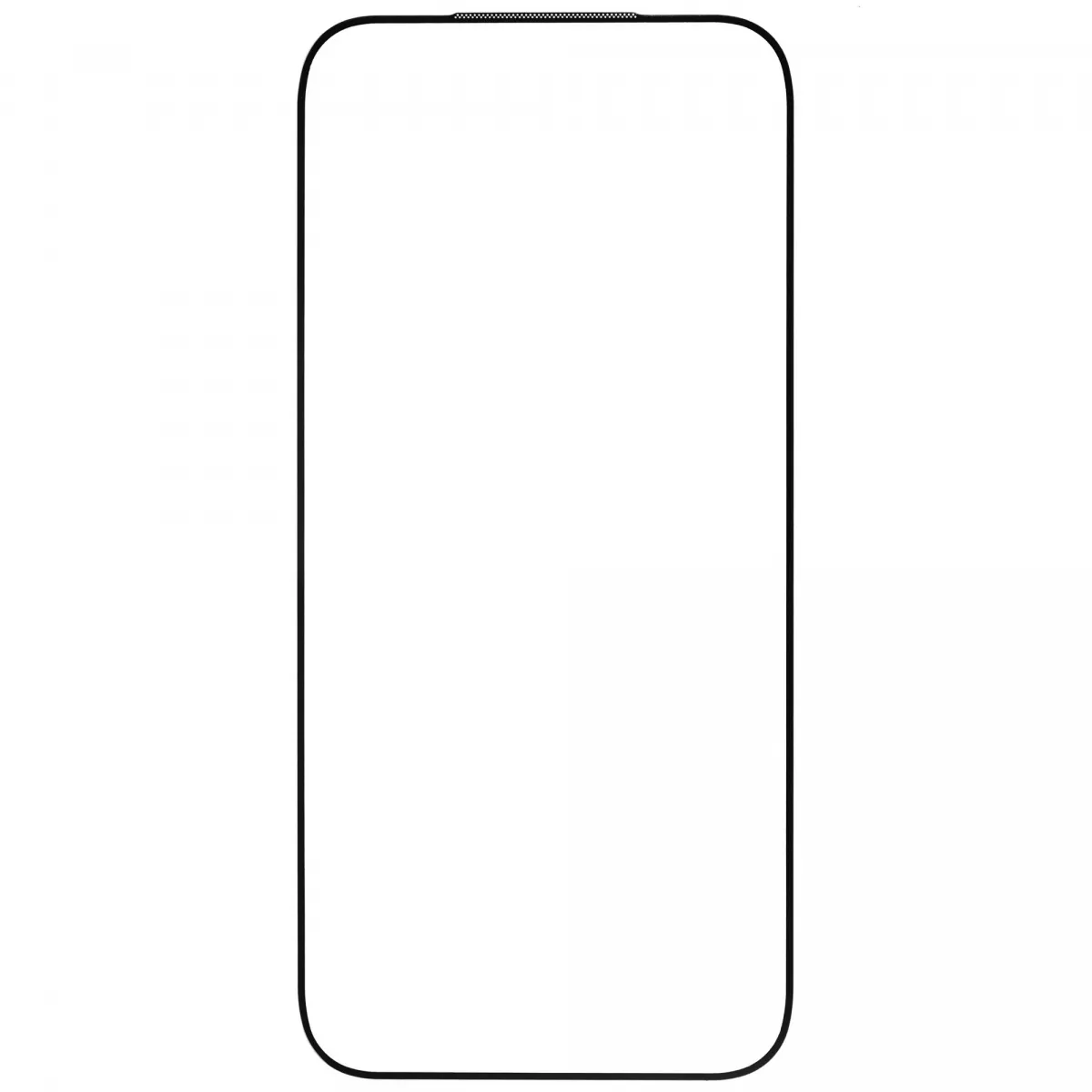 Защитное стекло Borasco Full Glue для iPhone 17 Pro Max, черный