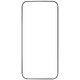 Защитное стекло Borasco Full Glue для iPhone 17 Pro Max, черный