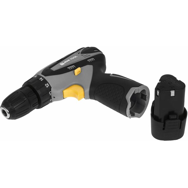 Дрель-шуруповерт Ovk Tools OTCS1AA-12V-1.5A (Цвет: Gray / Black)