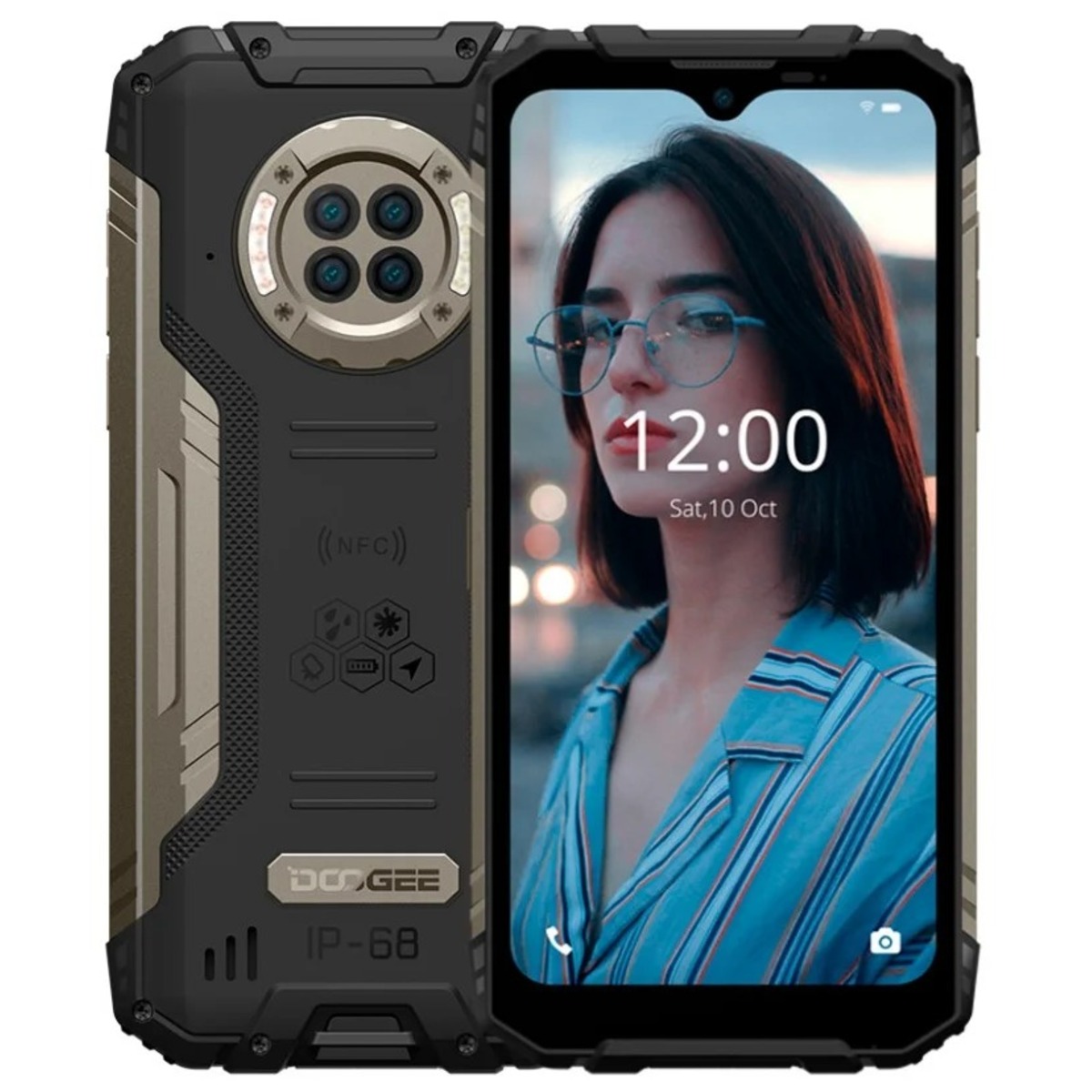 Смартфон Doogee S96 Pro 8/128Gb (NFC) (Цвет: Mineral Black)