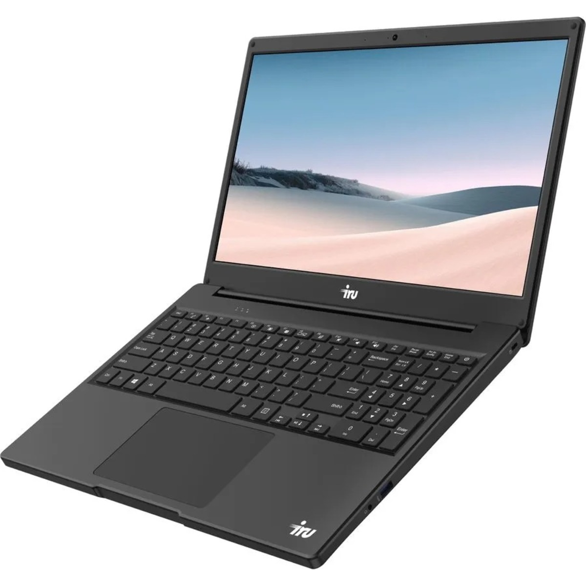 Ноутбук IRU Калибр 15Y Core i7 8550U 16Gb SSD500Gb Intel UHD Graphics 620 15.6 FHD (1920x1080) Free DOS black WiFi BT Cam