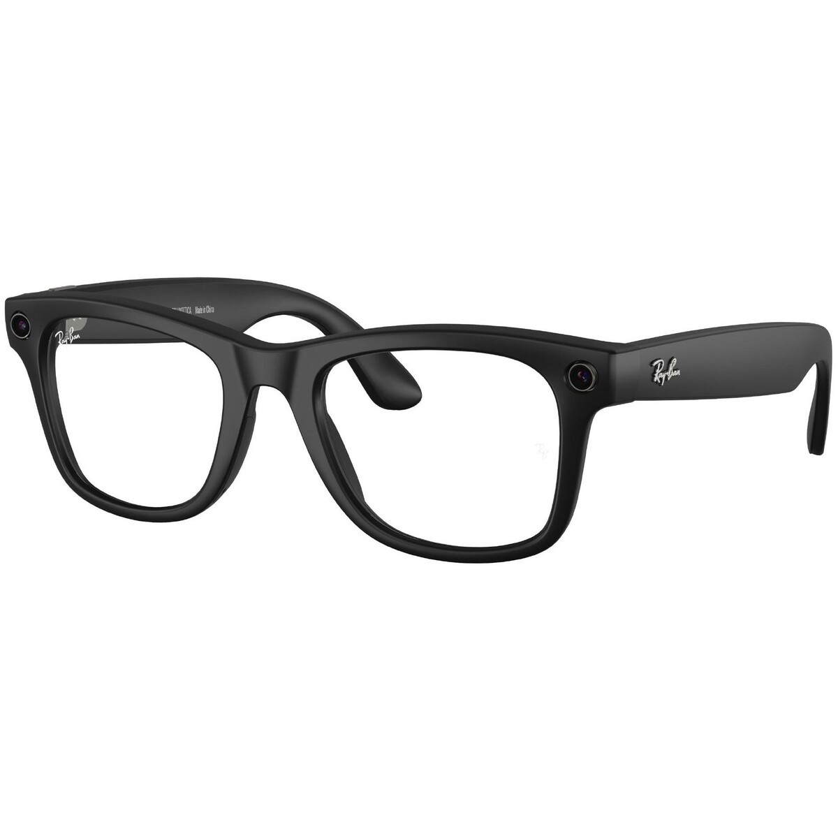 Умные очки Ray-Ban Meta Wayfarer RW4008 (Цвет: Matte Black / Transitions Graphite Green)