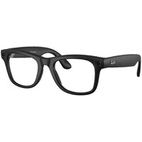 Умные очки Ray-Ban Meta Wayfarer RW4008 (Цвет: Matte Black/Transitions Graphite Green)
