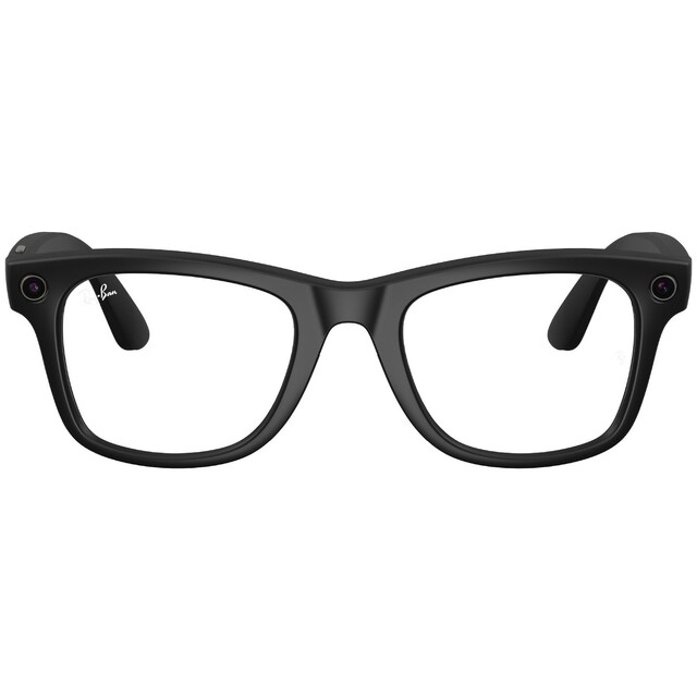 Умные очки Ray-Ban Meta Wayfarer RW4008 (Цвет: Matte Black/Transitions Graphite Green)
