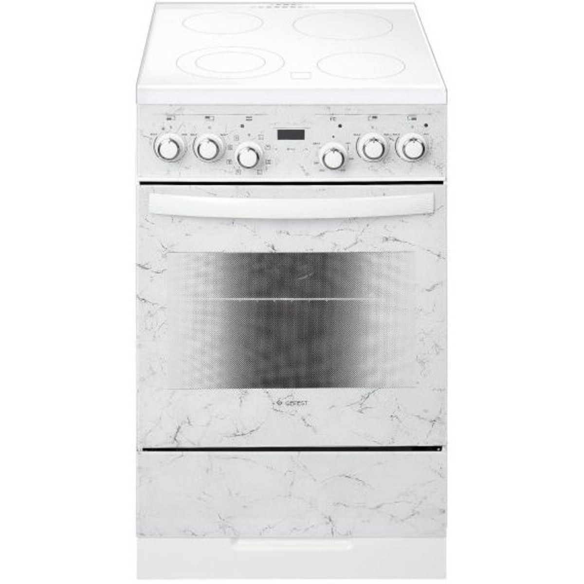 Плита электрическая Gefest ЭП Н Д 5560-03 0052 (Цвет: White / Marble)