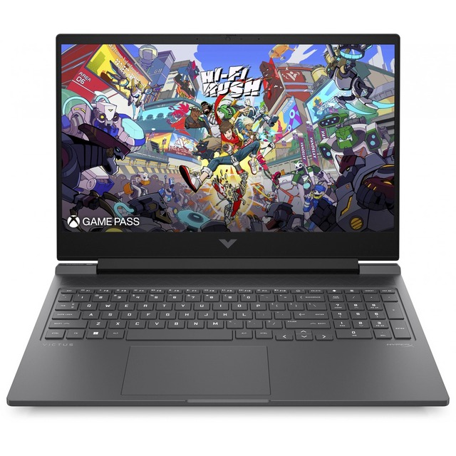 Ноутбук HP Victus 16-r1073ci (Core i5 14450HX 16Gb SSD512Gb NVIDIA GeForce RTX 3050 6Gb 16.1 IPS FHD (1920x1080) Free DOS silver WiFi BT Cam)