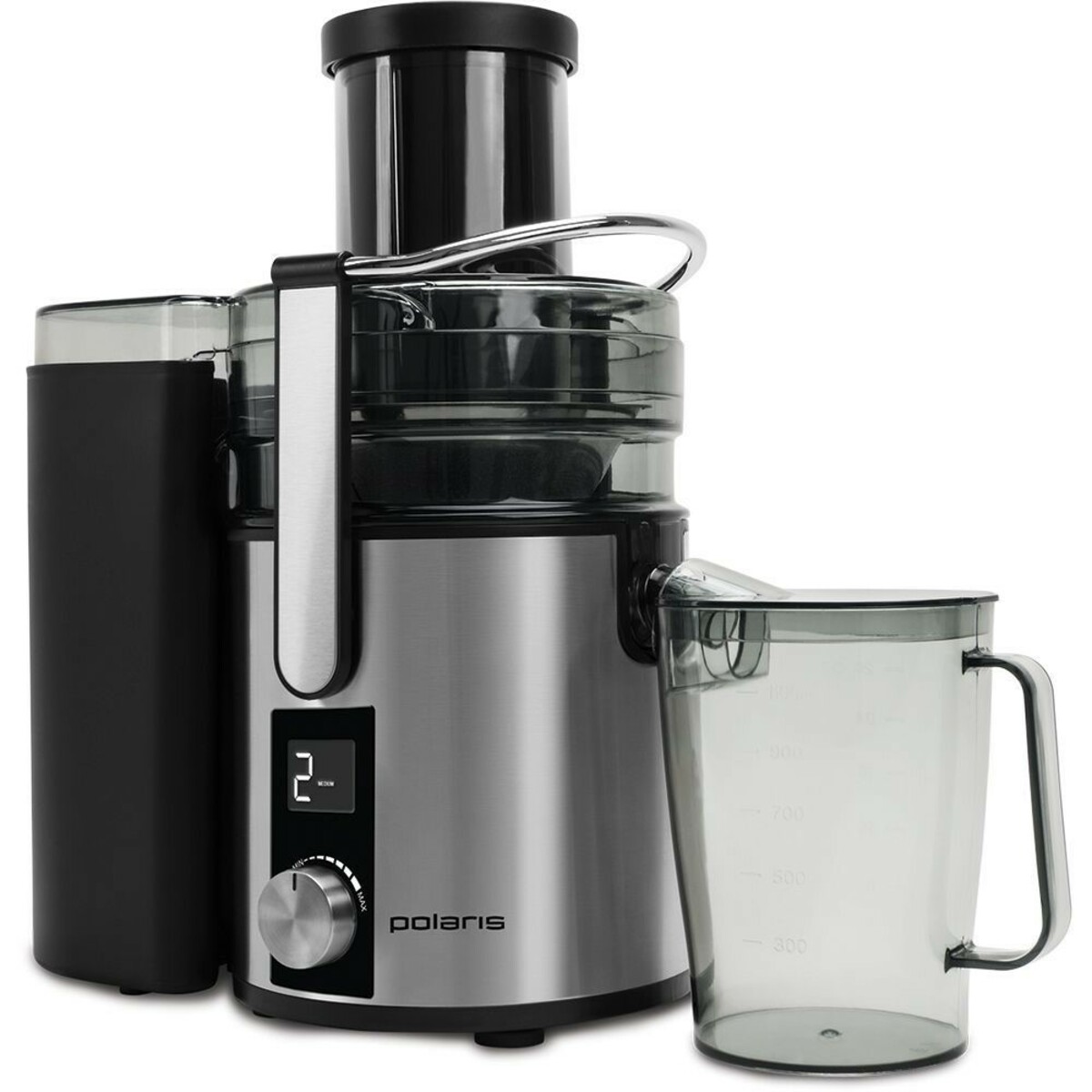 Соковыжималка Polaris PEA 1536ADL (Цвет: Inox / Black)