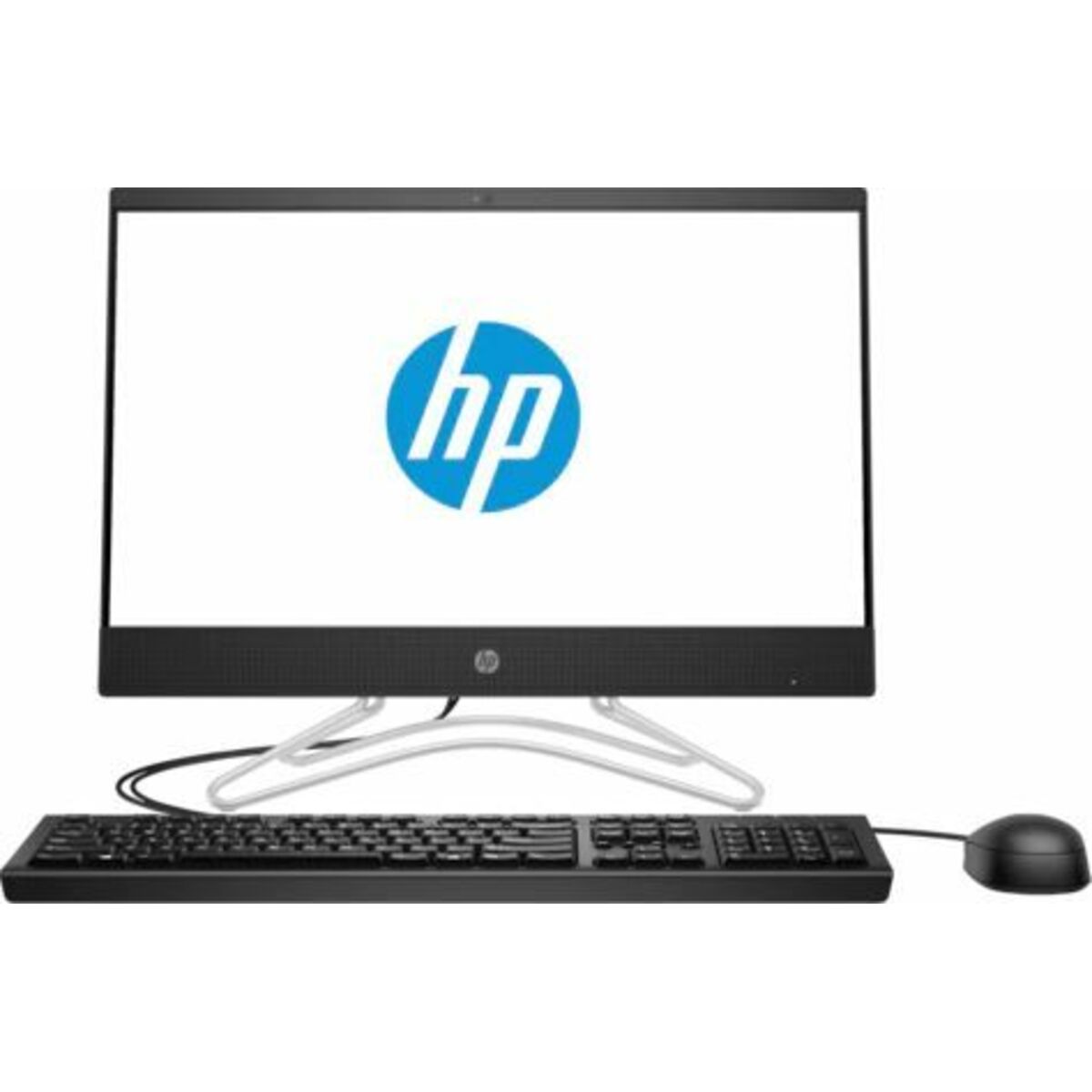 Моноблок HP 200 G3 21.5 Full HD i3 8130U (2.2) / 4Gb / 1Tb 7.2k / UHDG 620 / DVDRW / Free DOS / GbitEth / WiFi / 65W / клавиатура / мышь / черный 1920x1080