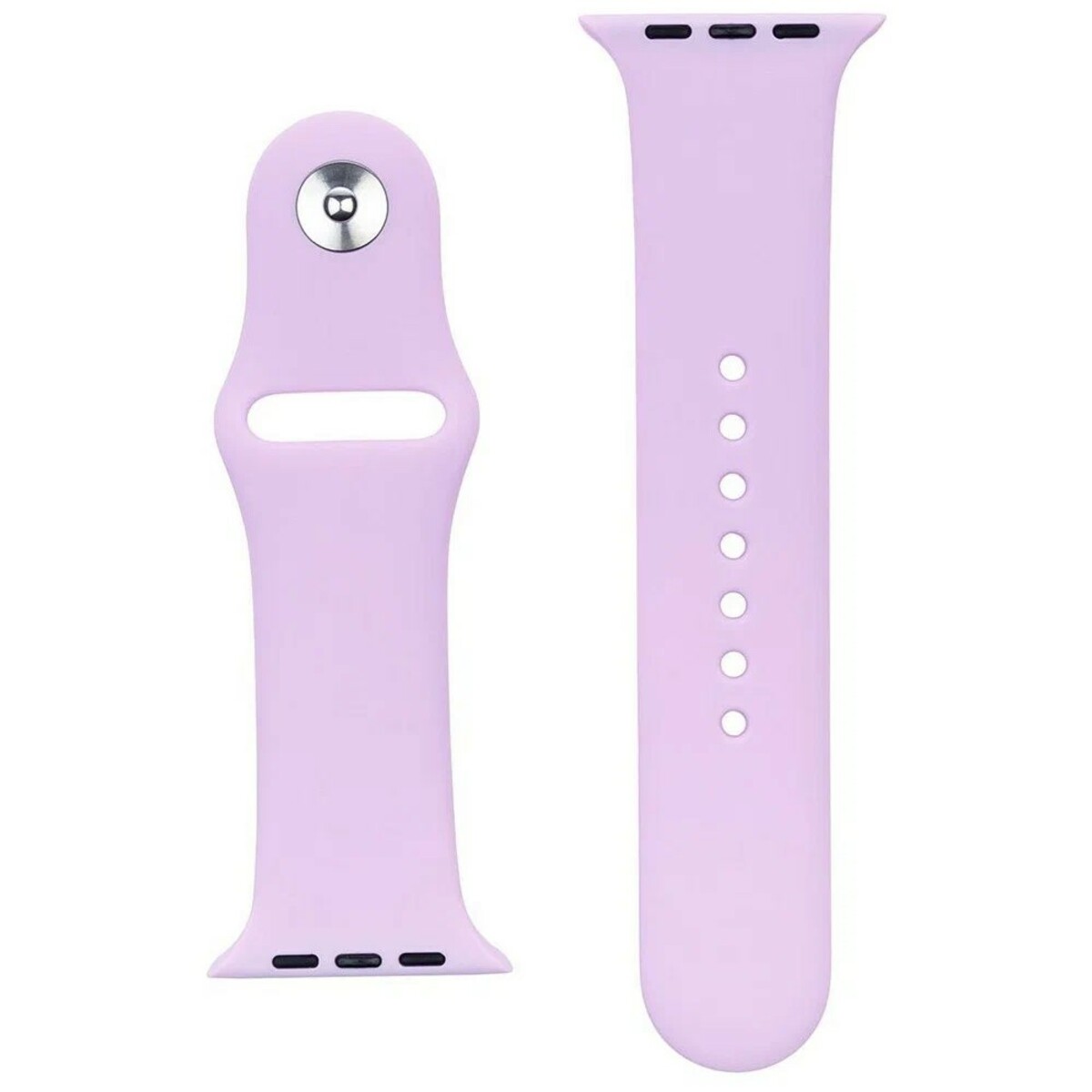 Ремешок силиконовый VLP Silicone Band Soft Touch для Apple Watch 42/44 mm (Цвет: Violet)