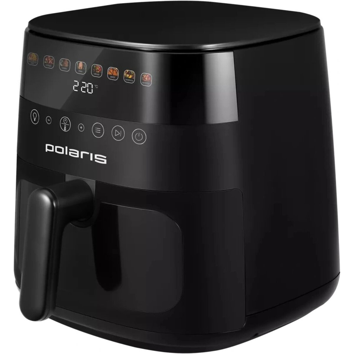Аэрогриль Polaris PAF 8003W WIFI IQ Home, черный
