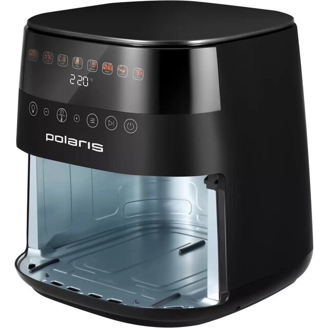 Аэрогриль Polaris PAF 8003W WIFI IQ Home, черный