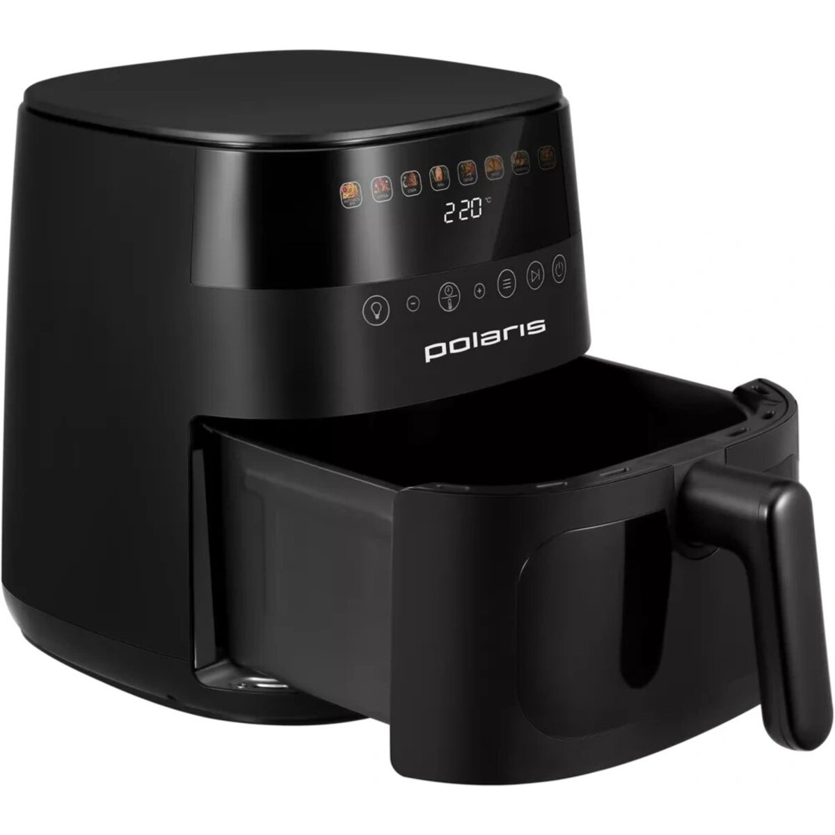 Аэрогриль Polaris PAF 8003W WIFI IQ Home, черный