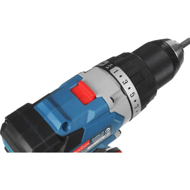 Дрель-шуруповерт DongCheng DCJZ06-13 (Цвет: Blue)