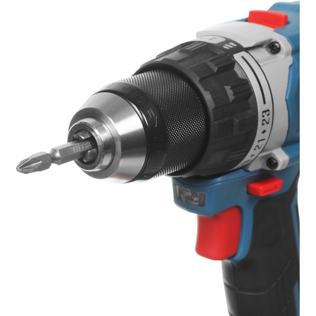 Дрель-шуруповерт DongCheng DCJZ06-13 (Цвет: Blue)
