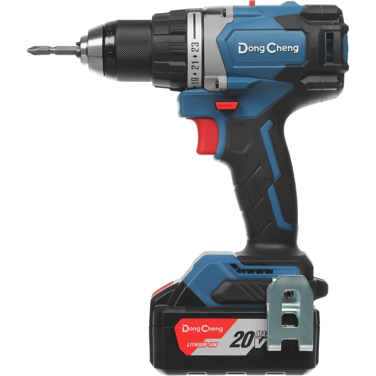 Дрель-шуруповерт DongCheng DCJZ06-13 (Цвет: Blue)