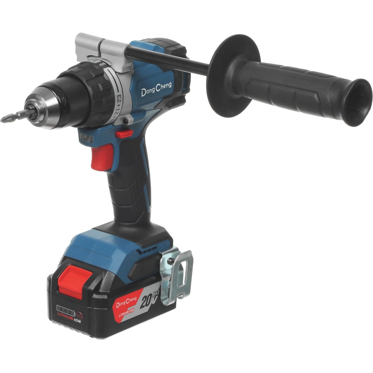 Дрель-шуруповерт DongCheng DCJZ06-13 (Цвет: Blue)