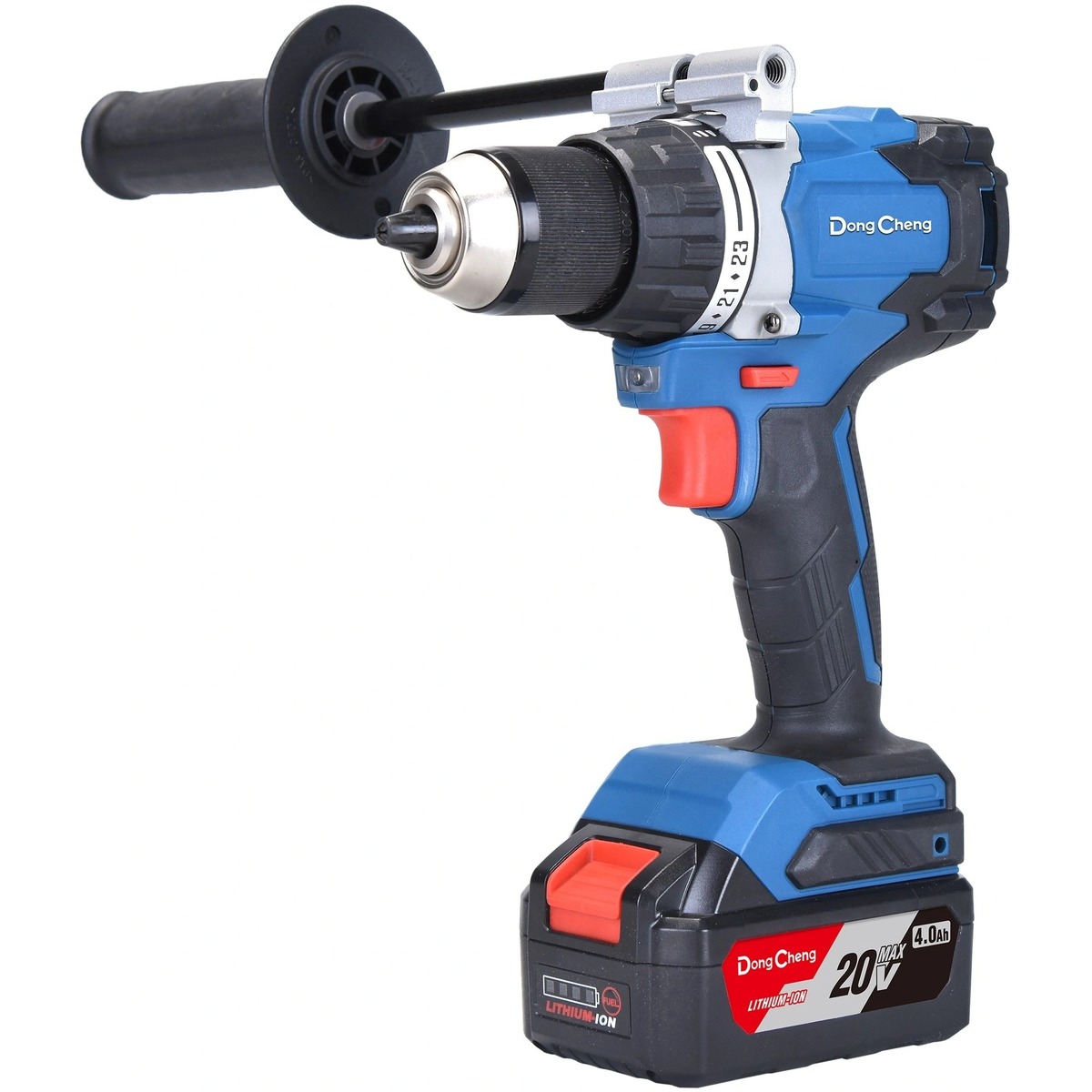 Дрель-шуруповерт DongCheng DCJZ06-13 (Цвет: Blue)