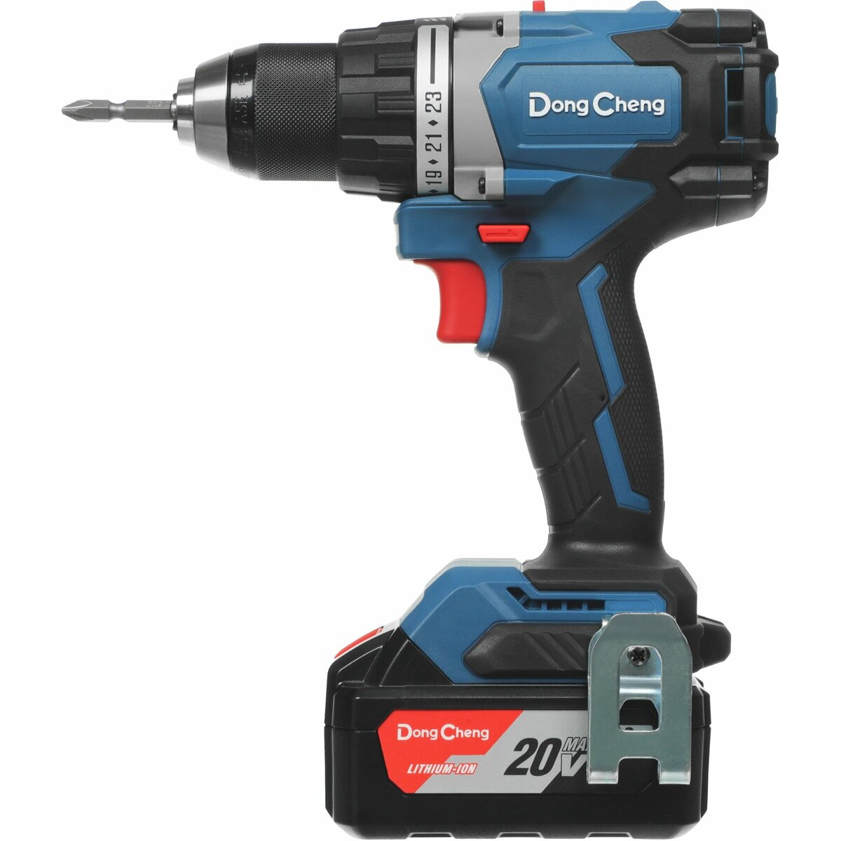 Дрель-шуруповерт DongCheng DCJZ06-13 (Цвет: Blue)