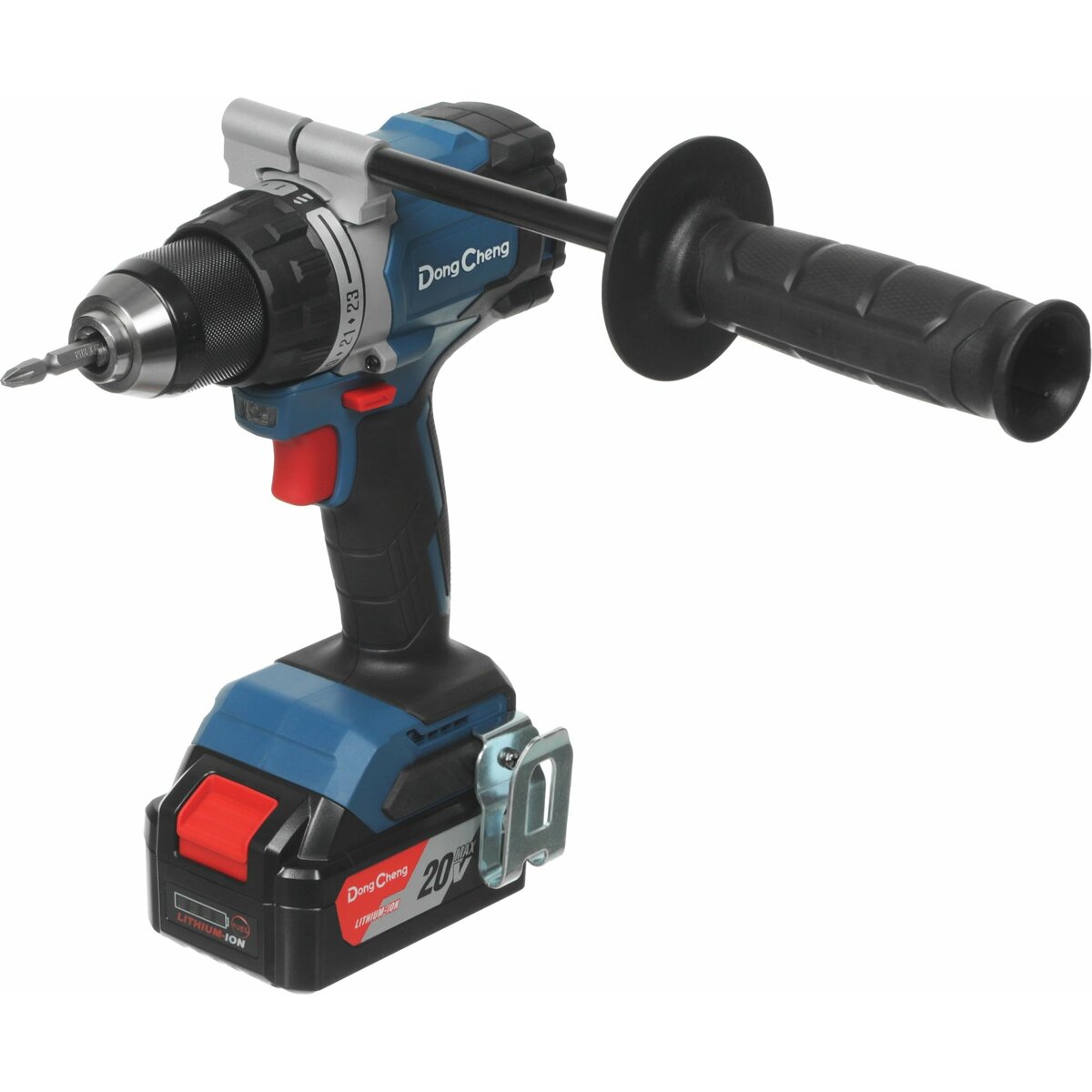 Дрель-шуруповерт DongCheng DCJZ06-13 (Цвет: Blue)