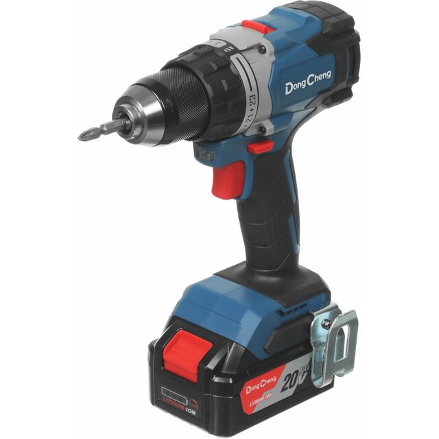Дрель-шуруповерт DongCheng DCJZ06-13 (Цвет: Blue)