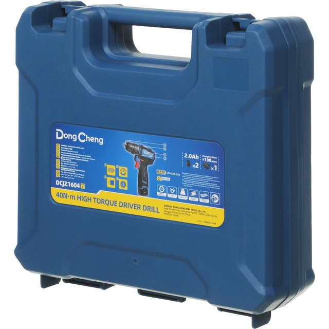 Дрель-шуруповерт DongCheng DCJZ1604 (Цвет: Blue)