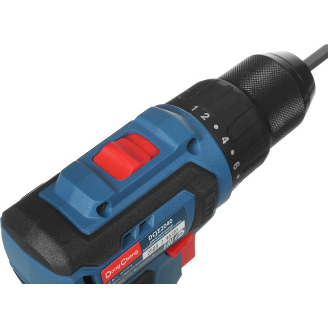 Дрель-шуруповерт DongCheng DCJZ2040 (Цвет: Blue)