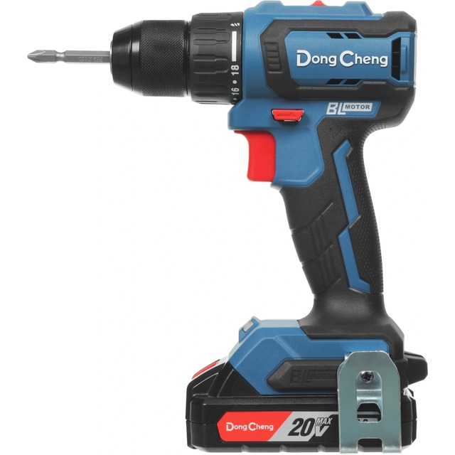 Дрель-шуруповерт DongCheng DCJZ2040 (Цвет: Blue)