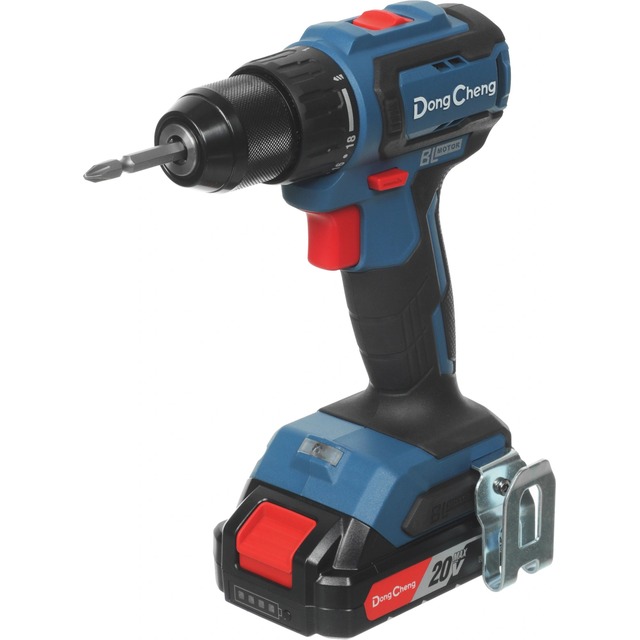 Дрель-шуруповерт DongCheng DCJZ2040 (Цвет: Blue)