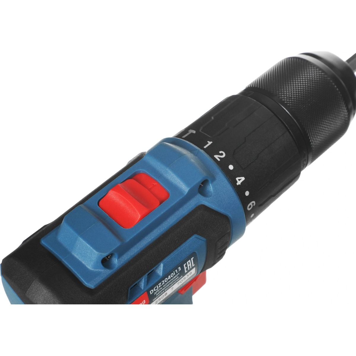 Дрель-шуруповерт DongCheng DCJZ2040i13 (Цвет: Blue)