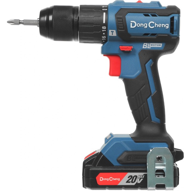 Дрель-шуруповерт DongCheng DCJZ2040i13 (Цвет: Blue)