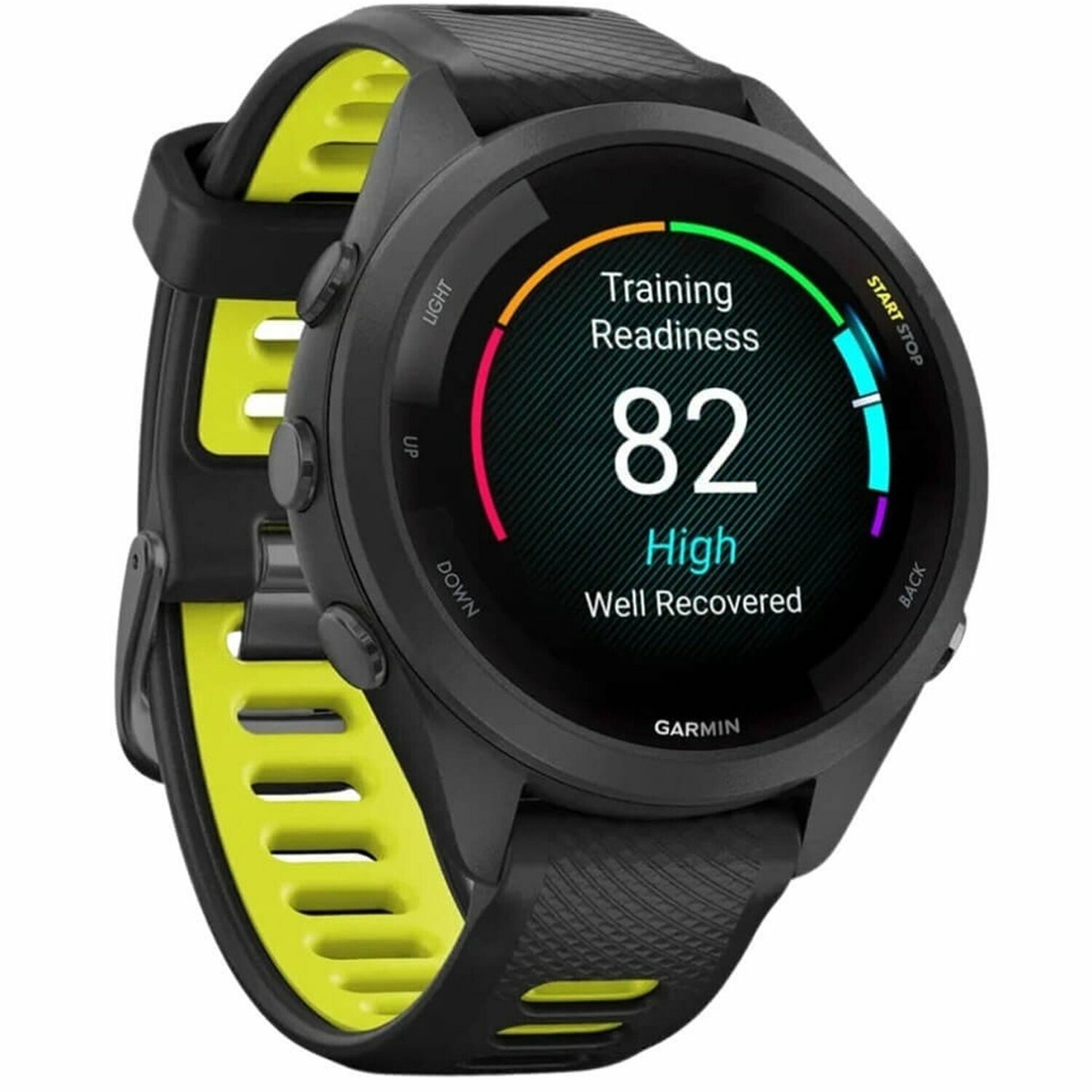 Умные часы Garmin Forerunner 265S (Цвет: Black/Amp Yellow)