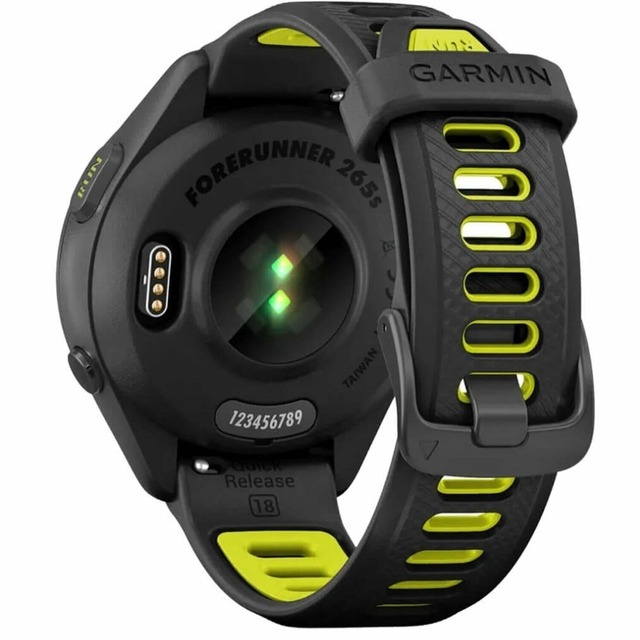 Умные часы Garmin Forerunner 265S (Цвет: Black/Amp Yellow)