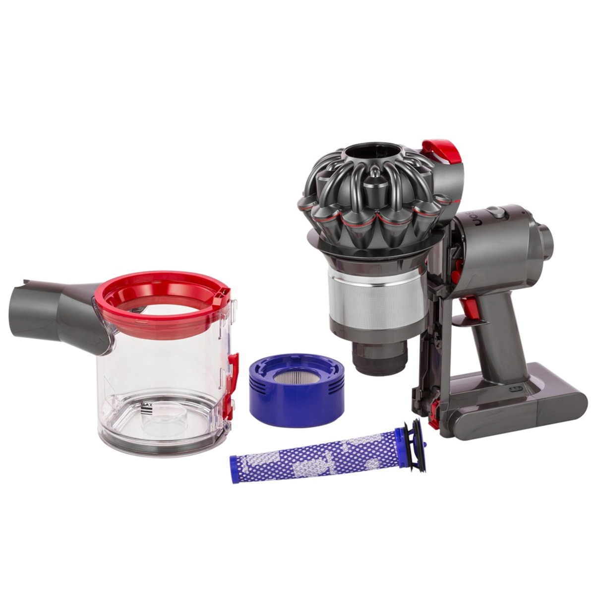 Пылесос вертикальный  Dyson V8 Total clean, черный