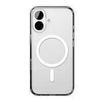 Чехол-накладка VLP Diamond Case with MagSafe для смартфона Apple iPhone 17 (Цвет: Transparent)