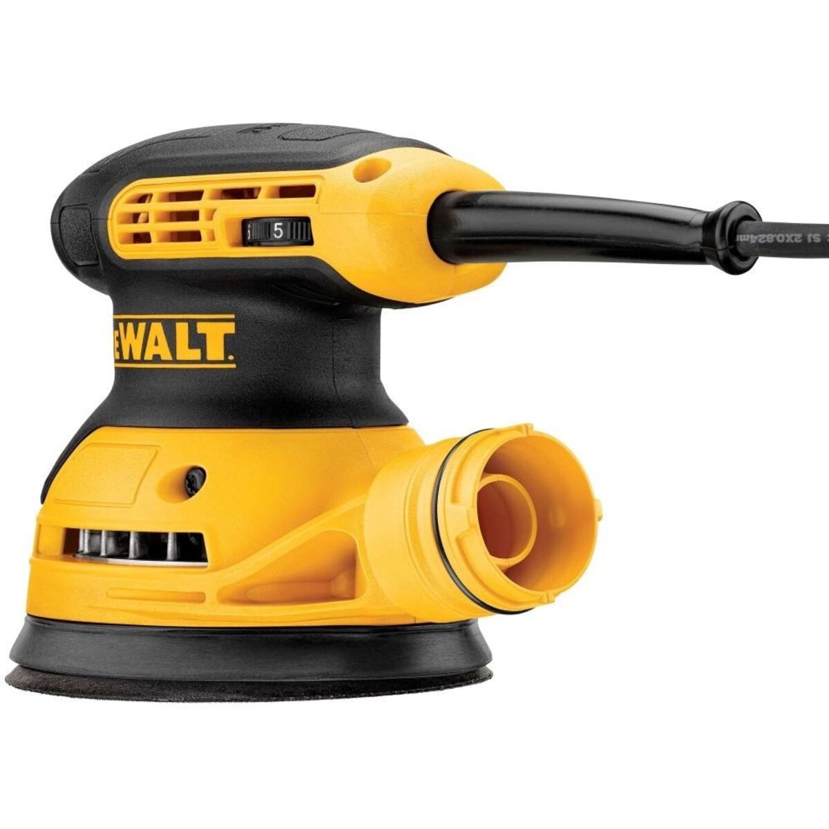 Эксцентриковая шлифовальная машина DeWalt DWE6423-QS (Цвет: Yellow)