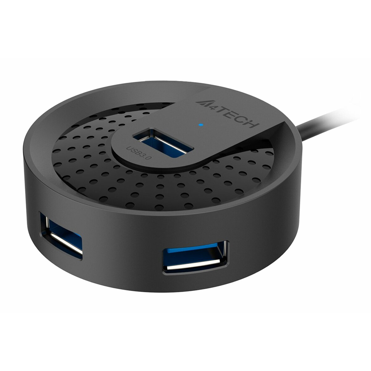 Разветвитель USB 3.0 A4Tech HUB-30C, черный