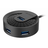 Разветвитель USB 3.0 A4Tech HUB-30C, черный