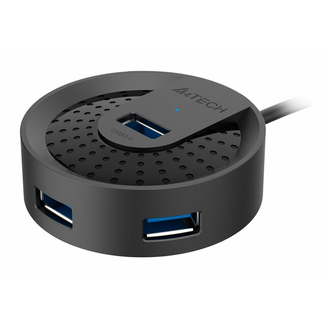 Разветвитель USB 3.0 A4Tech HUB-30C, черный