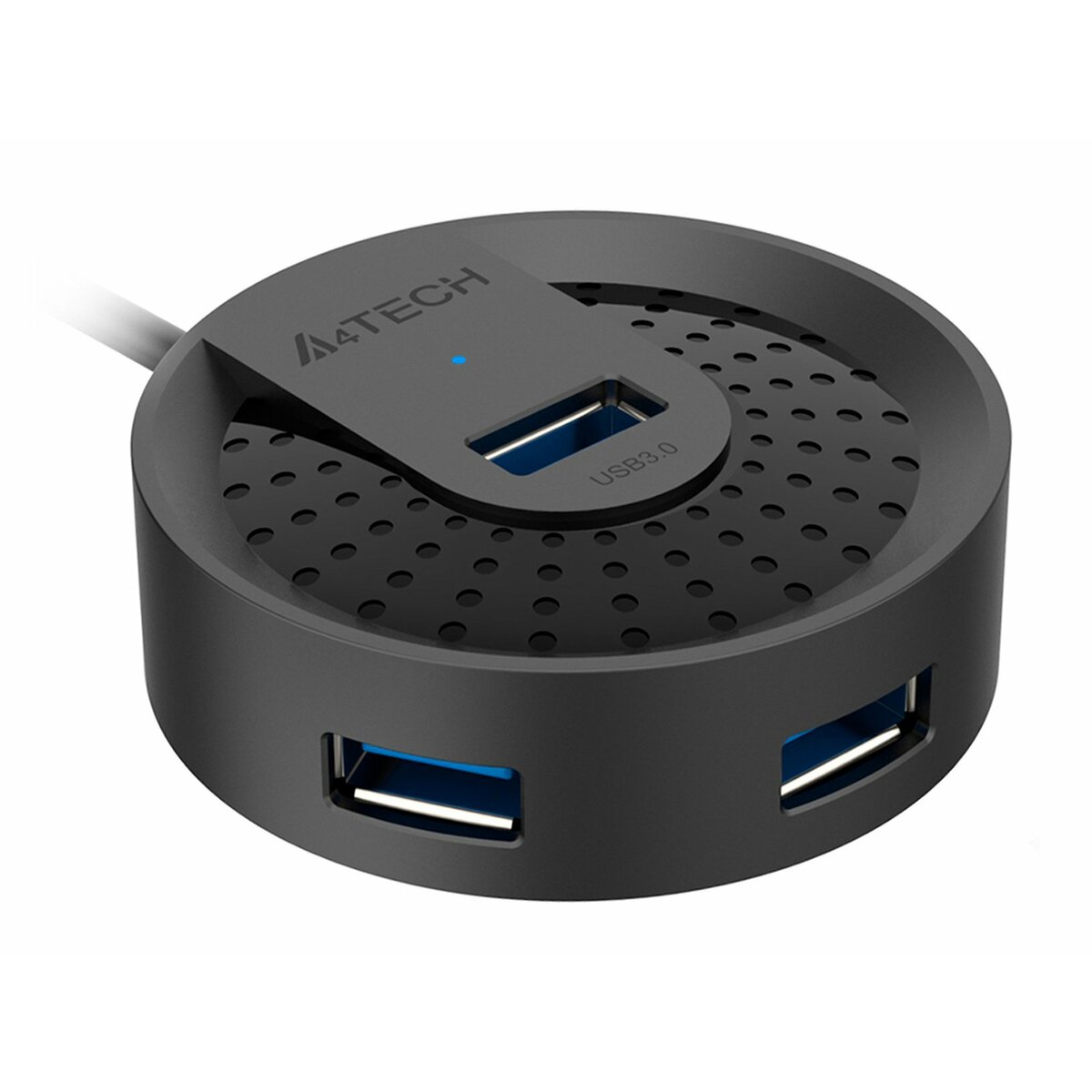 Разветвитель USB 3.0 A4Tech HUB-30C, черный