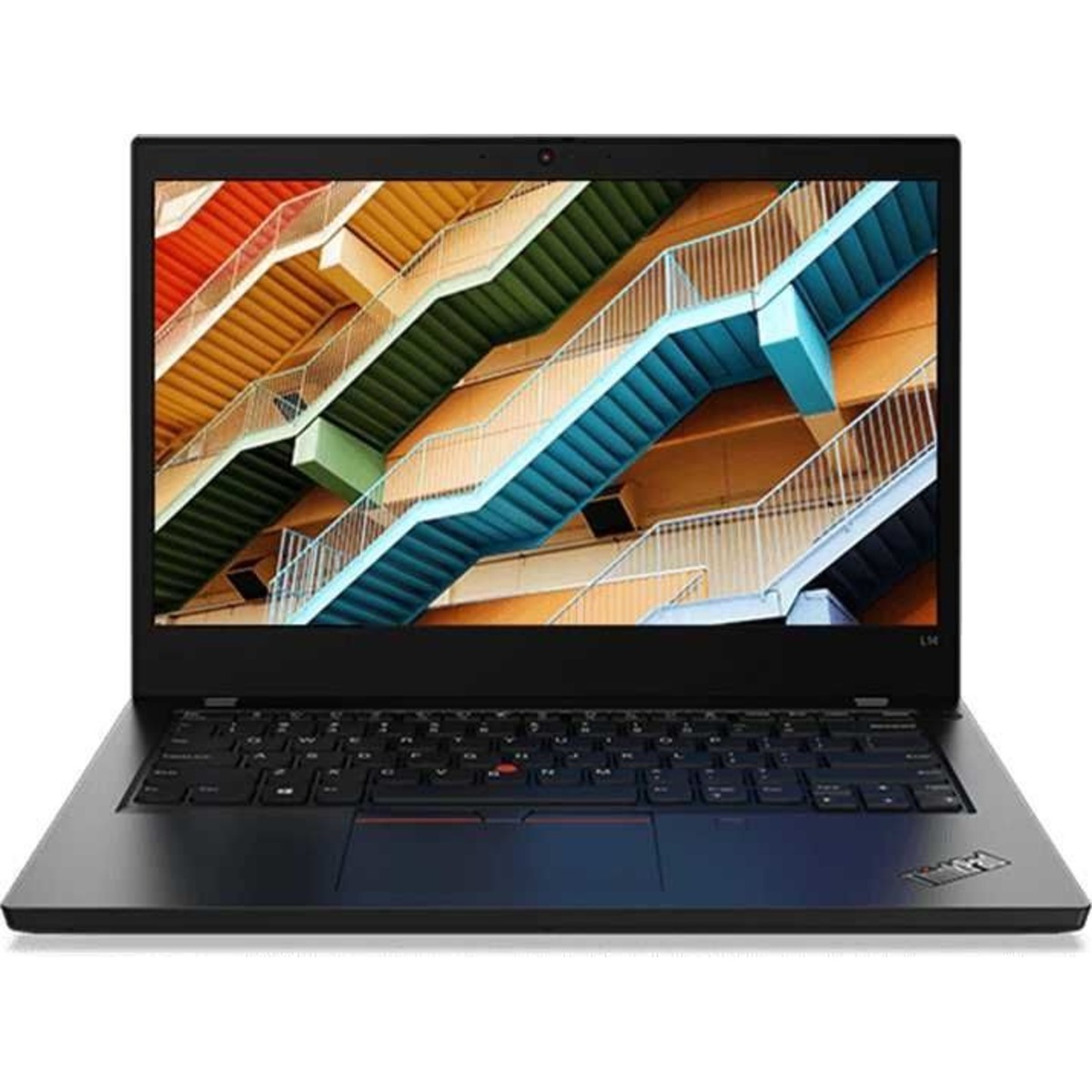 Ноутбук Lenovo ThinkPad L14 G1 T Core i7 10510U 16Gb SSD512Gb Intel UHD Graphics 14 IPS FHD (1920x1080) Windows 10 Professional 64 black WiFi BT Cam