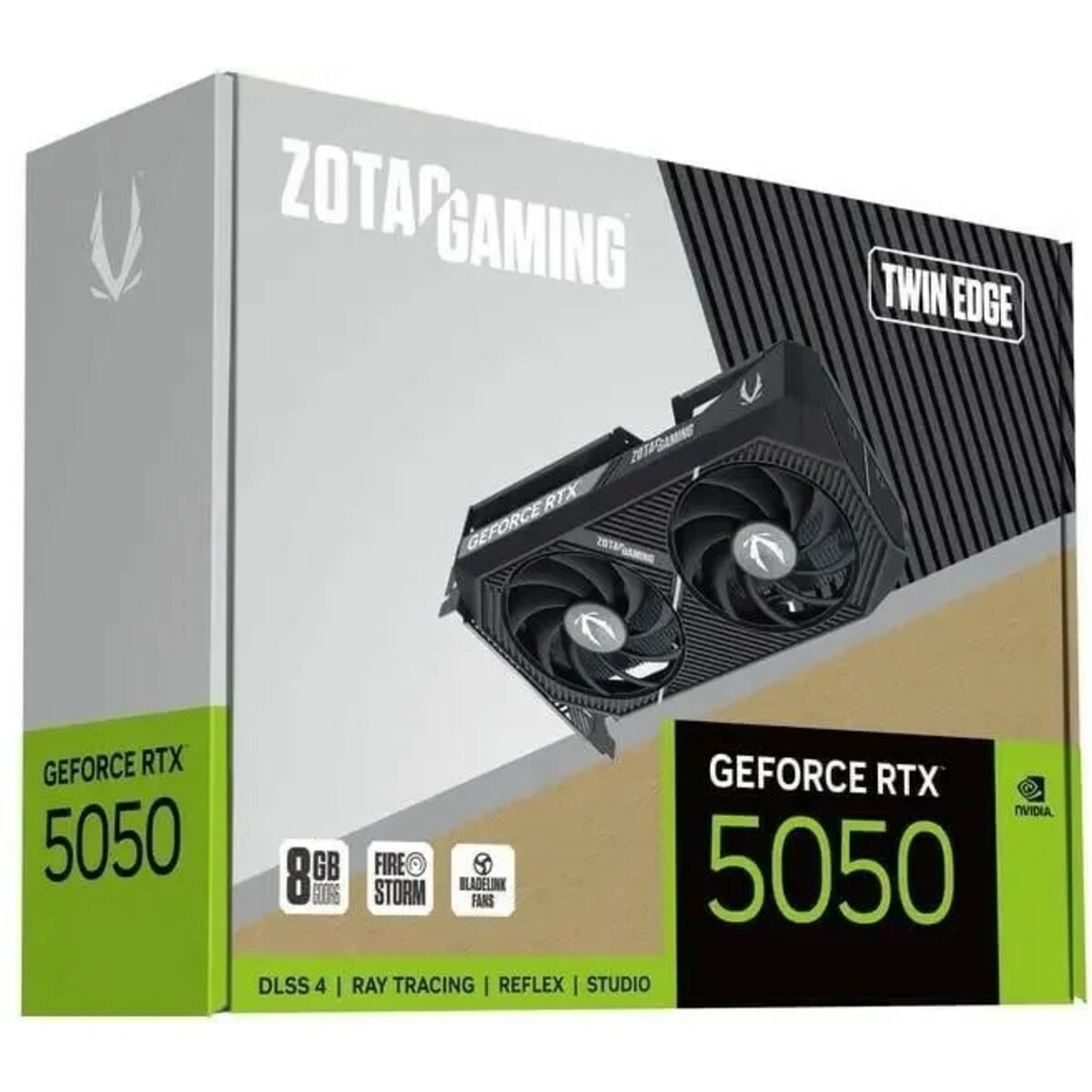 Видеокарта Zotac GeForce RTX 5050 TWIN EDGE 8Gb (ZT-B50500E-10M)