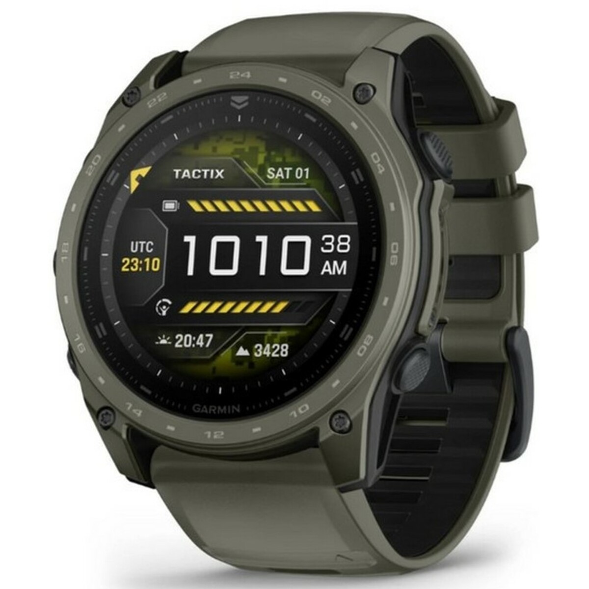 Умные часы Garmin Tactix 8 51mm Amoled Sapphire Edition (Цвет: Olive Drab)