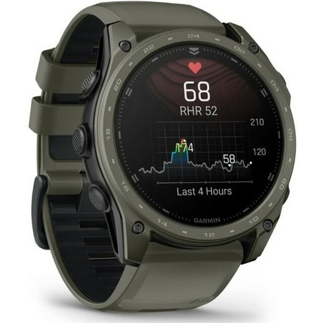 Умные часы Garmin Tactix 8 51mm Amoled Sapphire Edition (Цвет: Olive Drab)