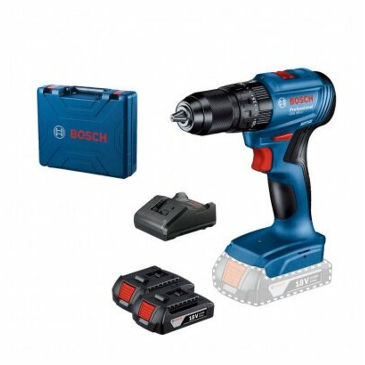 Шуруповерт Bosch GSB 185-LI (Цвет: Blue)