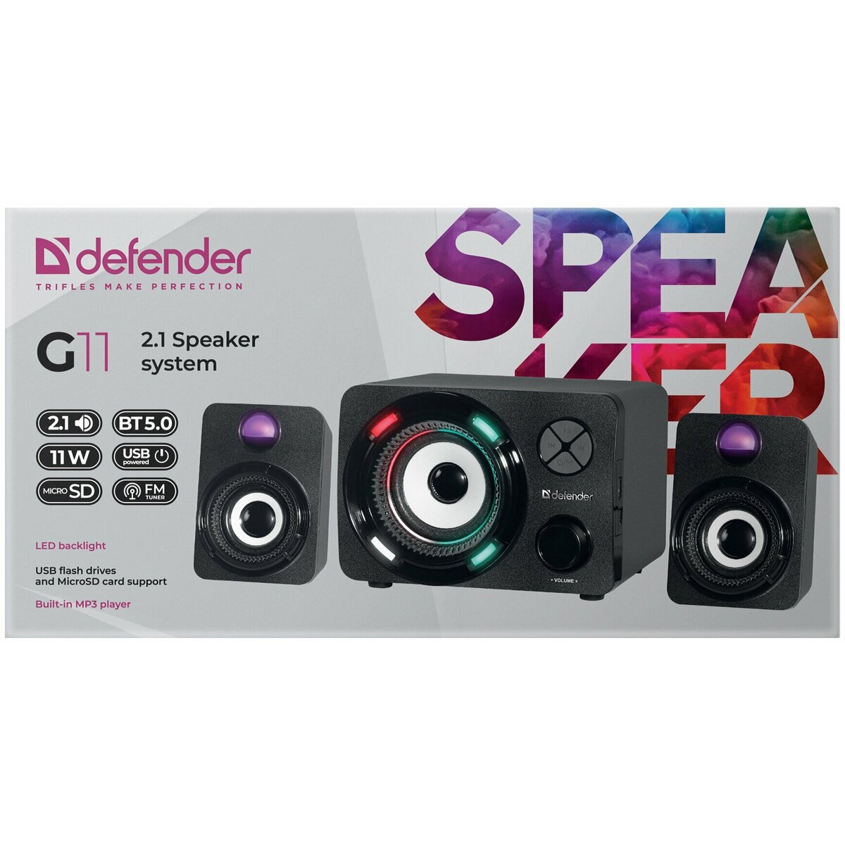 Колонки Defender G11 (Цвет: Black)